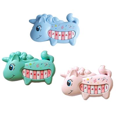 China Hot Sale Cartoon Animal Kids Toy Farm Piano Toys Creative Mini Musical Instrument Cardboard Toy Baby Other Educational Music Toys for sale