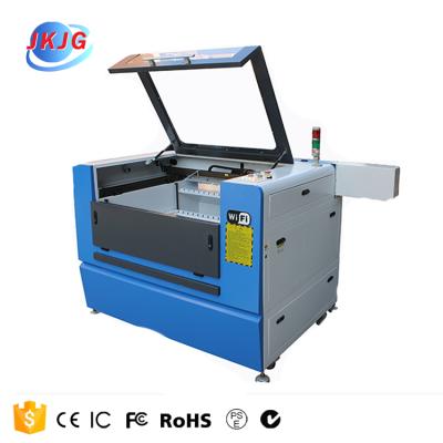 China Laser CUTTING Easy Installation Homemade 4060 Laser Cutting Head Machine Embroidery Applique Laser Cutting Machine for sale