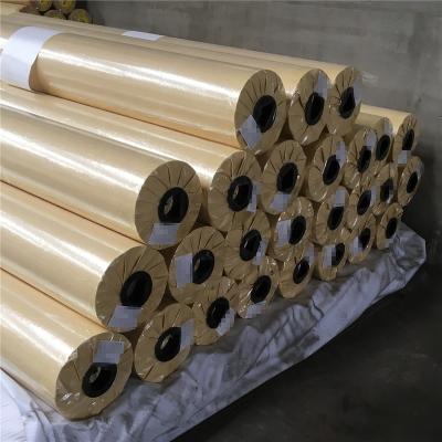 China 650gsm Heavy Duty Waterproof Vinyl Coated PVC PE Tarpaulin Material Fabric in Roll for sale