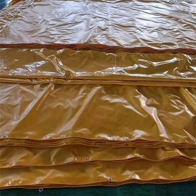 China Heavy Duty Waterproof Tarp PVC Coated Tarpaulin for Truck Side Curtain for sale