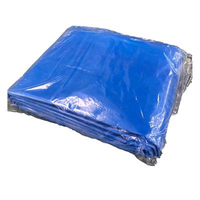 China Durable Coated PE Tarpaulin 6mil blue Heavy Duty 12'x 10' tarp for sale