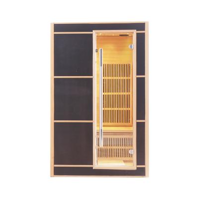 China Computer Control Panel Good Prices Sauna Room Infrared Carbon Fiber Plate Sauna Room for sale