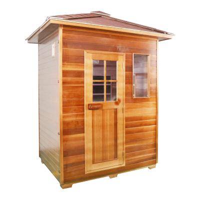 China Hot Selling Infrared Computer Control Panel Sauna Outdoor Room Sauna Room for sale