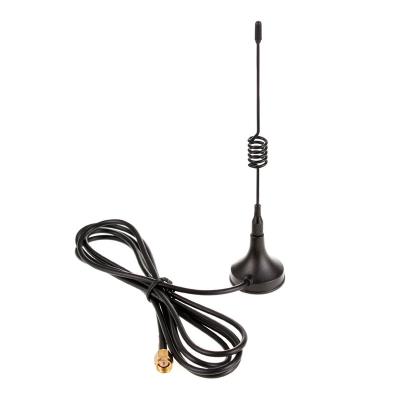 China Quality Antenna 433Mhz Loop 3dbi Gain Male Connector GSM Antena RG174 Cable Active Magnetic Bass Radio AH-433Mhz-XP-102 for sale