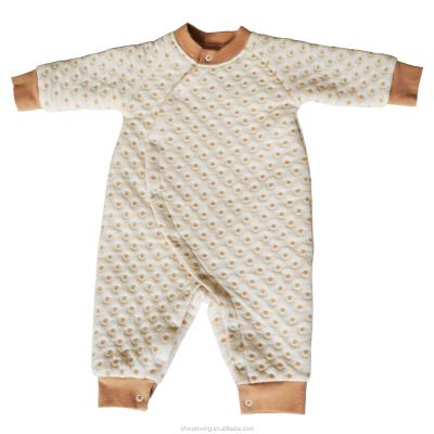 China 2019 Breathable Eco-Friendly Baby Rompers With Long Sleeve Cotton Baby Romper for sale