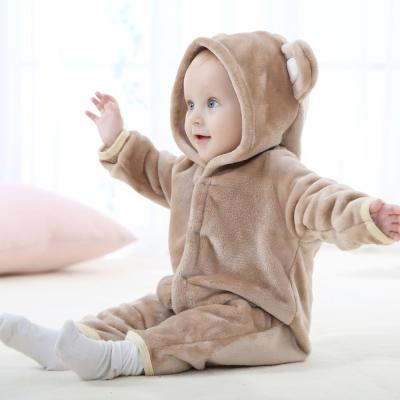 China Hot Sale Eco-friendly Soft Baby Rompers Breathable With Long Sleeve For Newborn Baby for sale