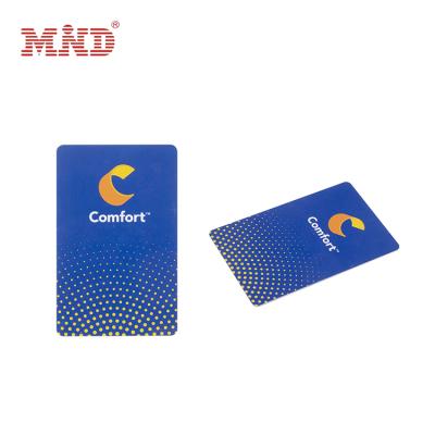 China Classic contactless smart card waterproof/waterproof 1k 7 UID free sample for sale