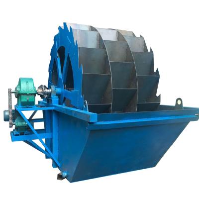 China Dewatering Seal Mini Small Sand Washing Wheel Bucket Sand Machine for Sand Making Line for sale