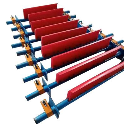 China Easy Installation Urethane Conveyor Belt Scraper For Cleaning Residue On Conveyor Belts, Large Conveyor Belt Cleaner For Sale for sale