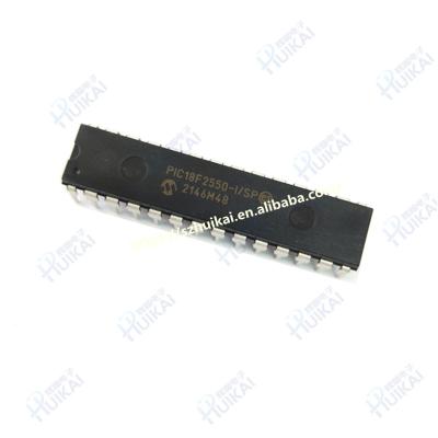 China Standard Hot Sale Pic18F2550-I/Sp Pdip-28 Microcontroller IC Chip Usb Mcu Pic 18F2550 Pic18F2550-I for sale