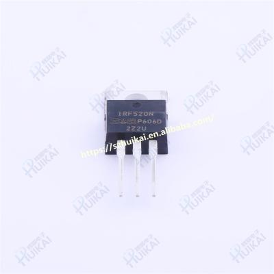 China IRF520N Triode TO-220 Good Price 100V 9.7A Standard High Quality N-Channel MOSFET Transistor IRF520NPBF IRF520N for sale