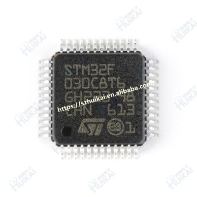 China STM32F030C8T6 standard new original MCU STM32F030 STM32F030C8T6TR 32 bit microcontroller STM32F030C8 STM32F030C8T6 for sale