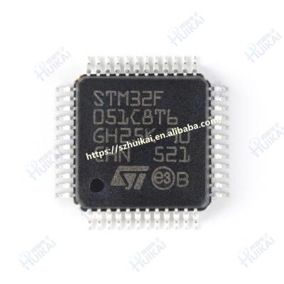 China New original STM32F051C8T6 MCU 32 standard LQFP48 STM32F051C8 STM32F051C8T6 BIT for sale