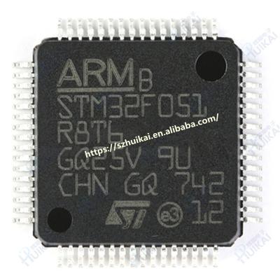 China Standard 32 BIT MCU STM32F051R8T6TR original in stock STM32F051R8 STM32F051R8T6 microcontroller for sale