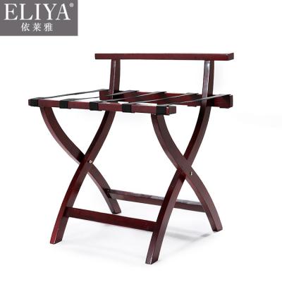 China 100% Eco - Friendly Foldable Hotel Luggage Racks Wood , Wooden Hotel Luggage Racks à venda