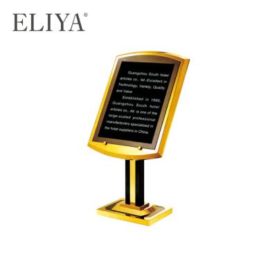 中国 Eco - Friendly Luxury 5 Star Hotel Lobby Sign Holder / Hotel Display Sign Holder 販売のため