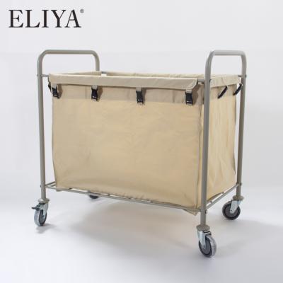 China Easy assemble luxury hotel laundry cart/hotel trolley/household linen cart for sale