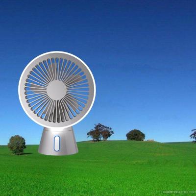 China Car Fan Rechargeable Oscillating Portable Fan With Light USB Fan With Light for sale