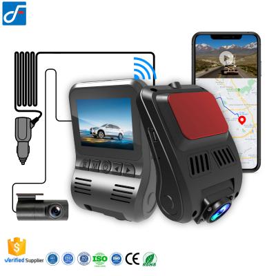 China Dual Cam 2K 1080P Wifi GPS Microphone Recording Car Front Camera G-sensor Loop Waterproof Hidden Black Box Dash Cam 2K 1080P Wifi GPS Recording for sale