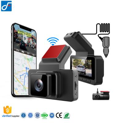 China Full HD Waterproof 170 Degree Wide Angle Dual Dash Cam Starlight Night Vision WIFI 2K With Gps Dash Camera For Car for sale