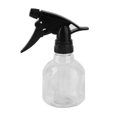 China 250ml Beauty Black Hairdresser Sprayer Trigger Mist Lawn Flower Plant Flower Hairspray Bottle for sale