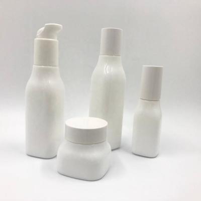 China 80ml 100ml 150ml Glass Essential Oil Cosmetic Ceramic Bottle White Color Factory Direct Selling Cosmetic for sale