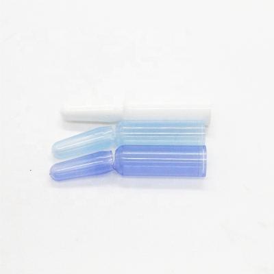 China Eco-friendly 1ml 1.5ml 2ml injection break essence essential oil ampoule plastic bottle for sale