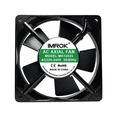 China Hotels IMROK Axial Flow Fan AC 110V 220V High Speed 12025mm AC 120*120*25mm Cooling Fan for sale