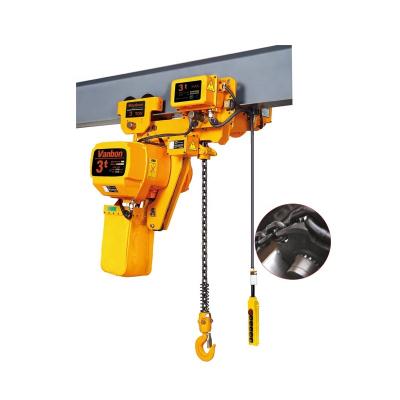 Κίνα Vanbon CE Certificate 1ton 3 Ton Electric Chain Hoist Low Head Room Type For Sale προς πώληση