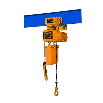 China Good Quality Electrical Chain Hoist  2ton New Type Electric Hoist Trolley For Lifting Goods for sale