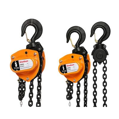 China OEM Quality Stainless Steel Chain Hoist 3 Ton Manual Chain Hoist With G80 Chain for sale