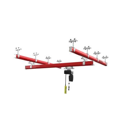 중국 Top Seller Bridge Girder Crane Free Standing Europe Style KBK Model Overhead Crane For Sale 판매용