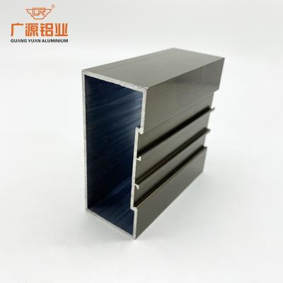 China door & Window factory supply coated aluminum profile extrusion aluminum profiles for office partition for sale