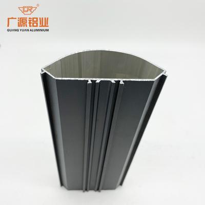 China Glass Wall Railing Aluminum Glass Railing Industry Aluminum Extrusion Profile for sale