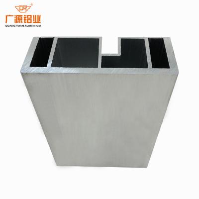 China Industrial High Quality Aluminum Profile Curtain Wall Railings Aluminum Led Profile Square For Funitures for sale