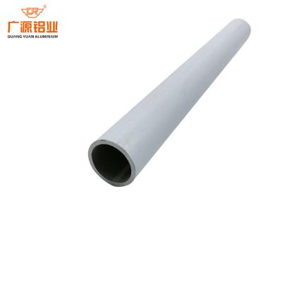 China Decorations Factory Supply Brushed Tube Aluminum Extrusion Profiles Round Pipe for sale