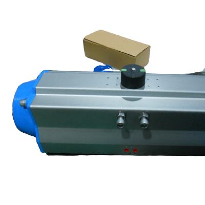 China Automatic Control To Series 180 Degree Rack Pinion Aluminum Alloy Pneumatic Actuator for sale