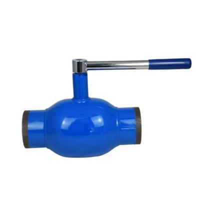 China Hot Selling Heating System Hand Lever/Gear Interlocked PN16~PN40 Carbon Steel Plastic Sealing Welded Ball Valve for sale