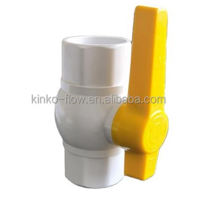 China Agricultural use; irrigation use; DN15-DN100 Water Industry Thread Plug PVC Manual Ball Valve for sale