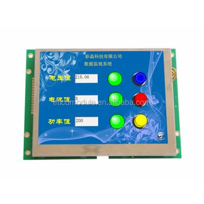 China Industrial serial port 3.5 inch tft lcd display module with resistive touch screen 92X69mm for sale