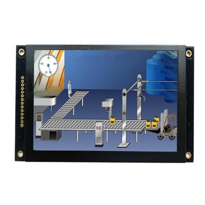 China 5 inch 800x480 tft lcd smart panel with touch screen for industrial hmi control 143.5X80.9mm for sale