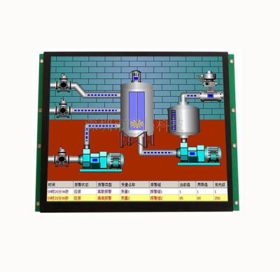 China 8 inch programmable industry small smart tft lcd solution with resistive touch screen CJS08001RTP 8 inch for sale