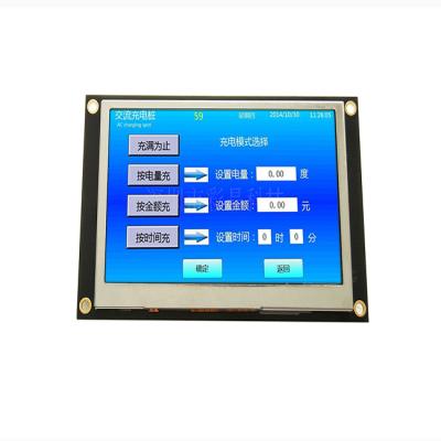 China 4.3 inch TFT LCD programmable smart module capacitive touch screen for industrial control 122X75mm for sale