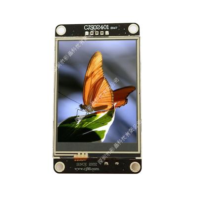 China New hmi 2.4 (CJS02401) 2.4inch Pixel 240x320 inch TFT LCD Display Module Smart Support RS232 RS485 TTL Port for sale