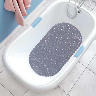 China Amazon Sustainable New Design Hot Sale Anti Slip Tub Mat Plastic Bathroom Floor Mat Bath Shower Mat for sale