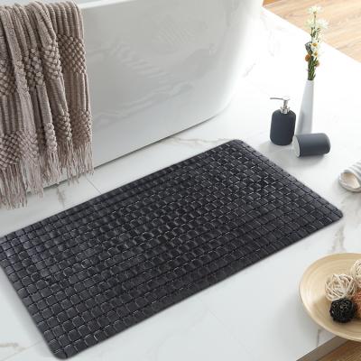 China Sustainable BATHLUX 31*14 Bathtub Shower Mat Inch Non-slip & Latex Free, Bathtub Mat With Suction Cups for sale