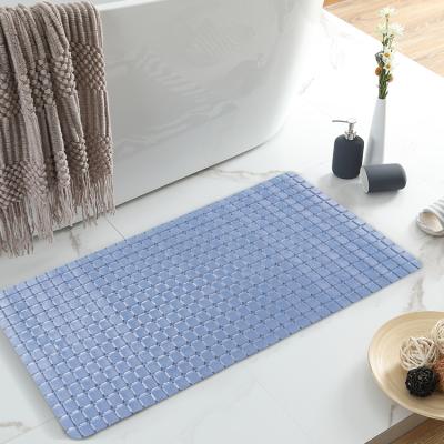 China Amazon Sustainable New Design Hot Sale Anti Slip Tub Mat Plastic Bathroom Floor Mat Bath Shower Mat for sale