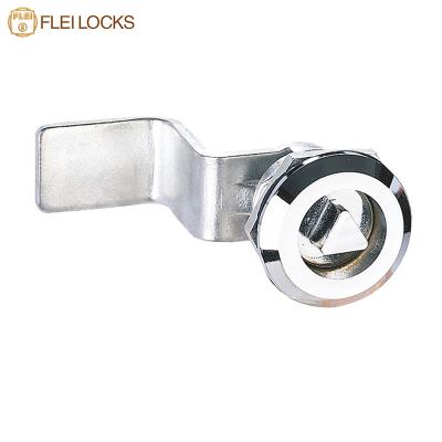 China MS705 New Energy Vehicles Zinc Alloy Cabinet Triangular Lock Cylinder Cam Lock zu verkaufen