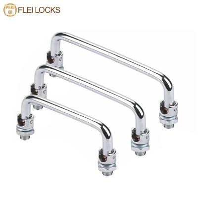 China Stainless Steel SUS304 Door Pull Handles Chrome Plating Folding OEM Service for sale