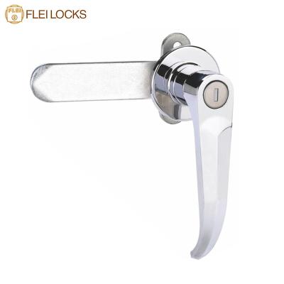 China Corrosion Resistant Metal Cabinet Handle Lock L Shape Lock Fashion Design for sale